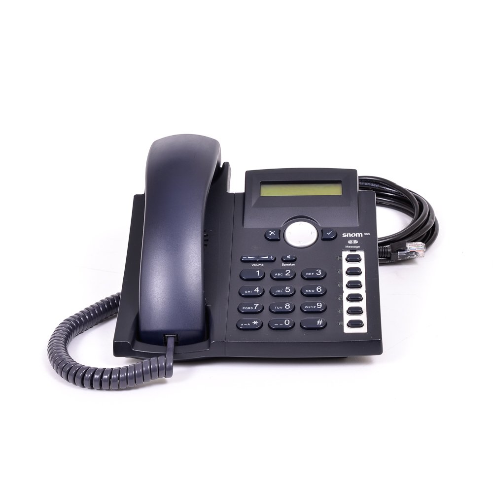 Telephone Snom 300 VoIP Phone Free UK Post Inc Warranty 