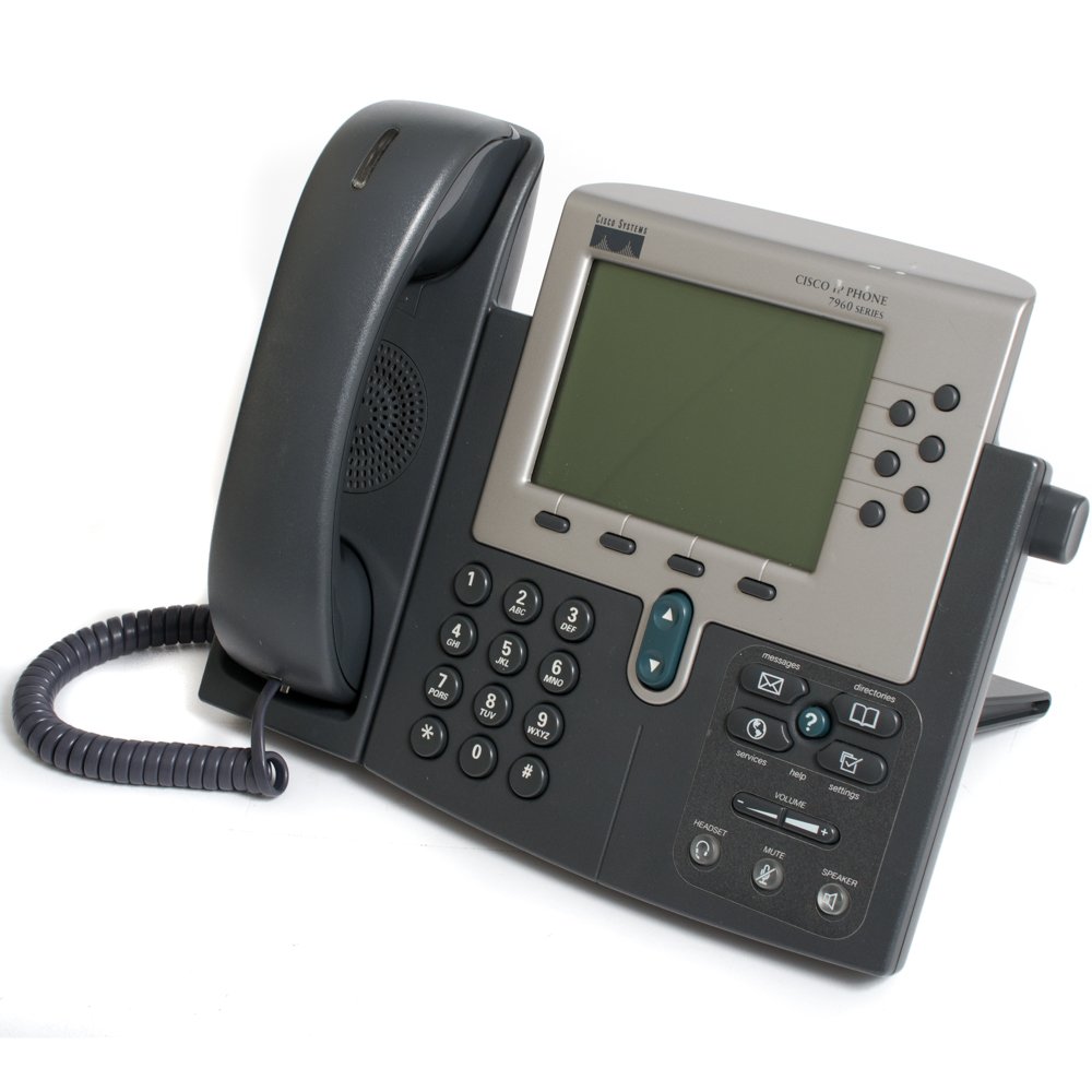 * 10x Cisco CP-7960G IP Phone 7960 VoIP Business Phone w/handset used marks 