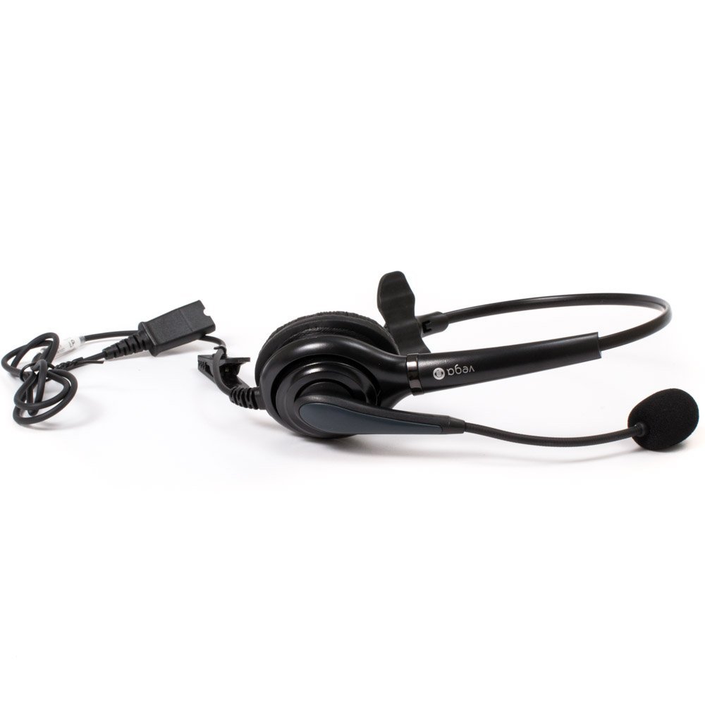 Vega 501-SOLO Single Ear Headset Noise Cancelling Microphone 