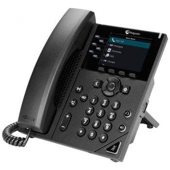 Polycom VVX 350 6-Line Mid-range Color IP Desktop Phone