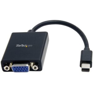 Startech - MINI DISPLAYPORT TO VGA ADAPTER MDP VGA VIDEO CONVERTER DONGLE
