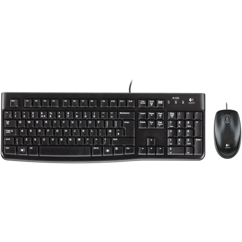 Logitech - WIRED DESKTOP MK120 US INTL NSEA LAYOUT