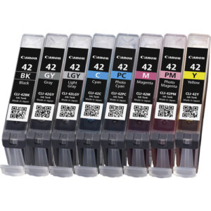 Canon - CLI-42 8INKS MULTI PACK CLI-42 FULL-8INKS MULTI PACK