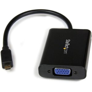Startech - MICRO HDMI TO VGA ADAPTER CONVERTER DONGLE FOR VGA MONITOR