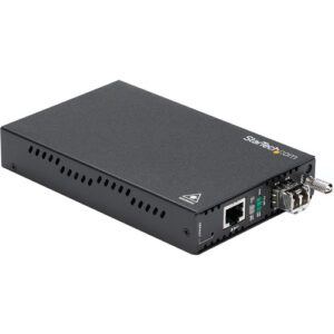 Startech - IN-BAND OAM FIBER OPTIC MEDIA CONVERTER GIGABIT ETHERNET MM LC