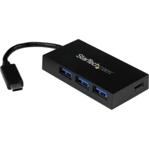 Startech - 4 PORT USB C HUB USB 3.0 TYPE C EXPANSION HUB MINI LAPTOP HUB