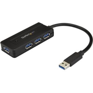 Startech - 4 PORT USB 3.0 HUB MINI LAPTOP USB EXPANSION HUB - USB SPLITTER