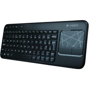 Logitech - WIRELESS TOUCH KEYBOARD 400PLUS DARK - HRV-SLV - INTNL