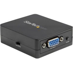Startech - 1080P VGA TO RCA CONVERTER - USB POWERED - S-VIDEO INPUT