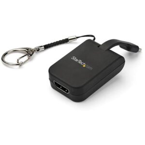 Startech - USB C TO HDMI ADAPTER CONVERTER USB TYPE C HDMI DONGLE KEYCHAIN