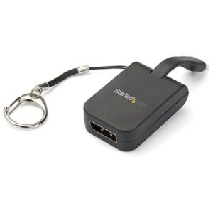 Startech - 8K/4K USB C TO DISPLAYPORT 1.4 ADAPTER USB C DP DONGLE KEYCHAIN