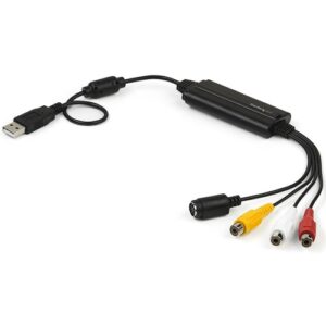Startech - USB VIDEO CAPTURE ADAPTER - S VIDEO/COMPOSITE TO USB ADAPTER