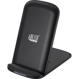 Adesso - 10W MAX QI-CERTIFIED 2 COILS WIFI CHARGE FOLD. STAND AUH-1020