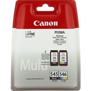 Canon - PG-545/CL-546 MULTI PACK SEC VALUE PACK BLACK COLOUR CTDGS