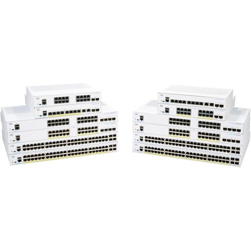Cisco - CBS350 MANAGED 8-PORT GE POE 2X1G COMBO