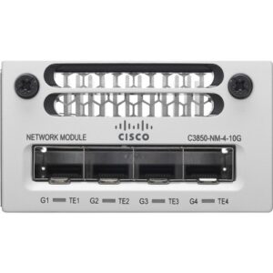 Cisco - CISCO CATALYST 3850 4 X 10GE NETWORK MODULE
