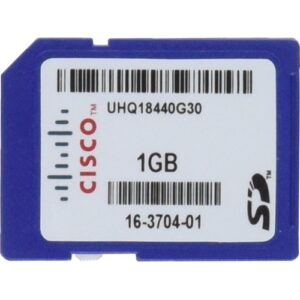 Cisco - IE 1GB SD MEMORY CARD FOR IE2000 IE3010