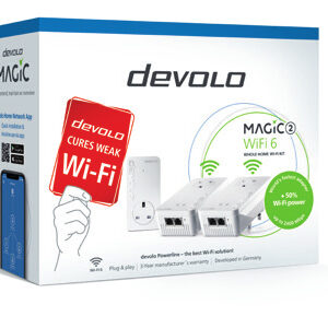 Devolo - DEVOLO MAGIC 2 WIFI 6 WHOLE HOME WIFI KIT(2X LAN PASS-THRU 3