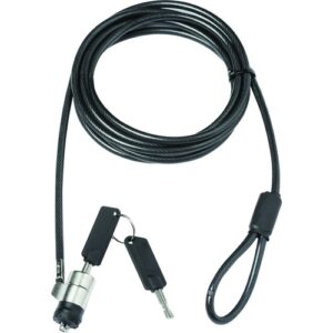 Dicota - SECURITY CABLE T-LOCK PRO KEYED 3X7MM SLOT