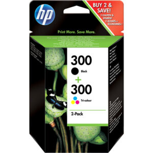 HP INC - INK CARTRIDGE NO 300 C/M/Y COMBO 2 - PACK