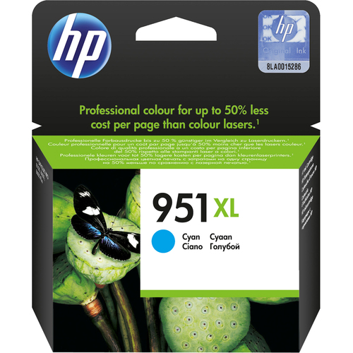 HP INC - INK CARTRIDGE NO 951 XL CYAN DE/FR/NL/BE/UK/SE/IT