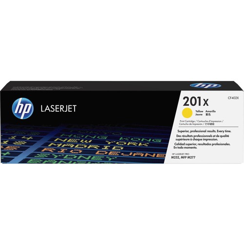 HP INC - TONER CARTRIDGE 201X YELLOW .