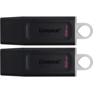 Kingston - 32GB DT EXODIA USB3.2 GEN 1 (BLACK + WHITE) 2 PIECES