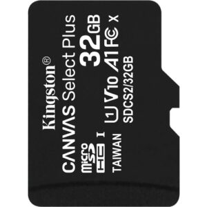 Kingston - 32GB MICROSDHC CANVAS SELECT 100R A1 C10 SP W/O ADAPTER