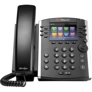 Poly - VVX 411 SKYPEF/BUSINESS 12-LINE DESKTOP PHONE GIGABIT ETHERNET I