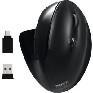 Port - MOUSE ERGONOMIC RECHARGEABLE BLUETOOTH RIGHT HANDED