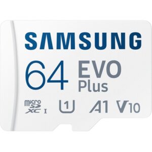 Samsung - SAMSUNG MICRO SD CARD 64GB EVO PLUS 2021 + SD ADAPTER
