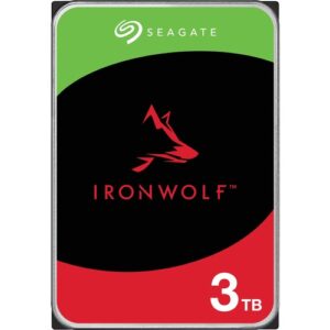SEAGATE - IRONWOLF 3TB NAS 3.5IN 6GB/S SATA 64MB