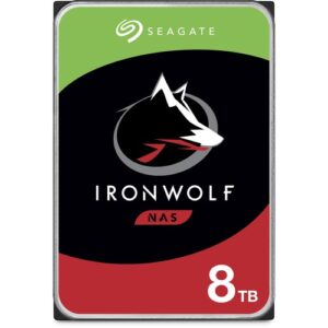 SEAGATE - IRONWOLF 8TB NAS 3.5IN 7200RPM 6GB/S SATA 256MB