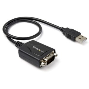 Startech - 1 PORT USB TO SERIAL ADAPTER CABLEE WITH COM RETENTION