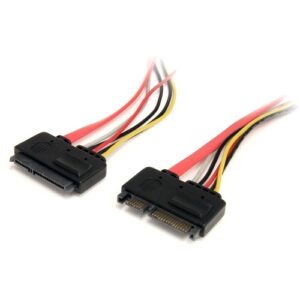 Startech - 12IN 22 PIN SATA POWER AND DATA EXTENSION CABLE