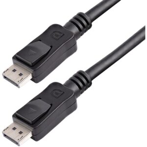 Startech - 1M DISPLAYPORT CABLE WITH LATCHES - M/M