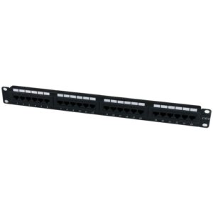 Startech - 1U 24 PORT NETWORK PATCH PANEL 110 TYPE RACK MOUNT PATCH PANEL