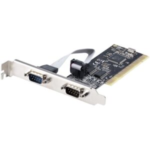 Startech - 2-PORT PCI RS232 SERIAL ADAPTER PORT EXPANSION CONTROLLER CARD