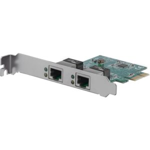 Startech - 2 PORT PCIE NETWORK CARD LAN GIGABIT ETHERNET NIC RJ45