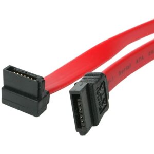 Startech - 24IN RIGHT ANGLE SERIAL ATA CABLE (1 END)