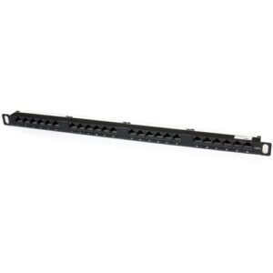 Startech - 24PORT HALF U / 0.5U RACK MOUNT 5E 110 RJ45 0.5U RACK PATCH IN