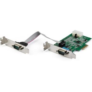 Startech - 2PORT RS232 SERIAL PORT PCI EXPRESS CARD - 16950 UART