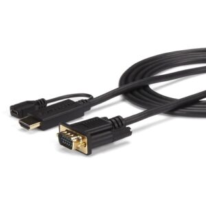 Startech - 3M HDMI TO VGA CABLE ADAPTER ACTIVE HDMI VGA CONVERTER CORD