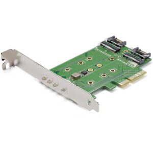 Startech - 3PORT M.2 NGFF SSD CARD ADAPTER PCI EXPRESS 3.0 M.2 NGFF CARD