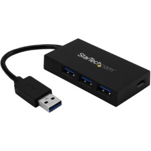 Startech - 4 PORT USB 3.0 HUB USB A USB C LAPTOP USB EXPANSION HUB
