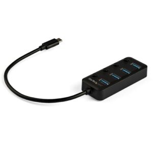 Startech - 4 PORT USB C HUB USB 3.0 TYPE C EXPANSION HUB MINI LAPTOP HUB