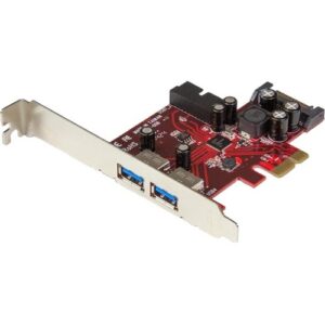 Startech - 4PORT PCIE USB 3.0 ADAPTER CARD 2 MOTHERBOARD STYLE HEADERS