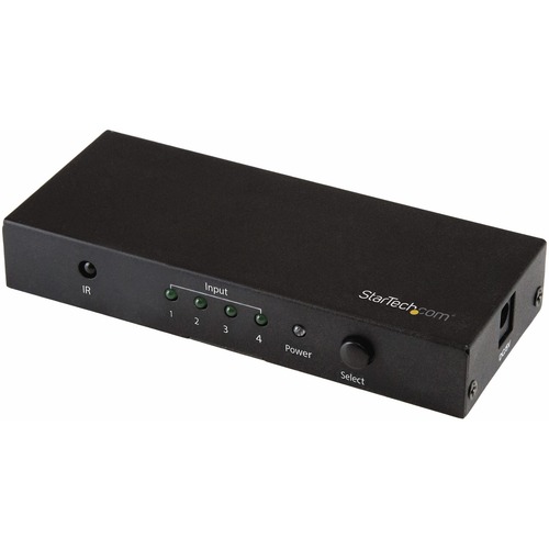 Startech - 4X1 HDMI VIDEO SWITCH - 4K60 4-PORT HDMI SWITCHER - 4K 60 HZ