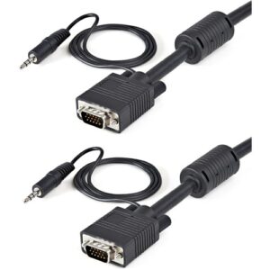 Startech - 5 M COAX HIGH RESOLUTION MONITOR VGA CABLE WITH AUDIO