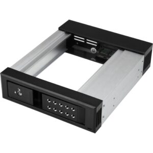 Startech - 5.25 TO 3.5 HARD DRIVE HOT SWAP BAY - FOR 3.5IN SATA/SAS - TRAYL